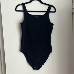 Ann Taylor LOFT black bodysuit